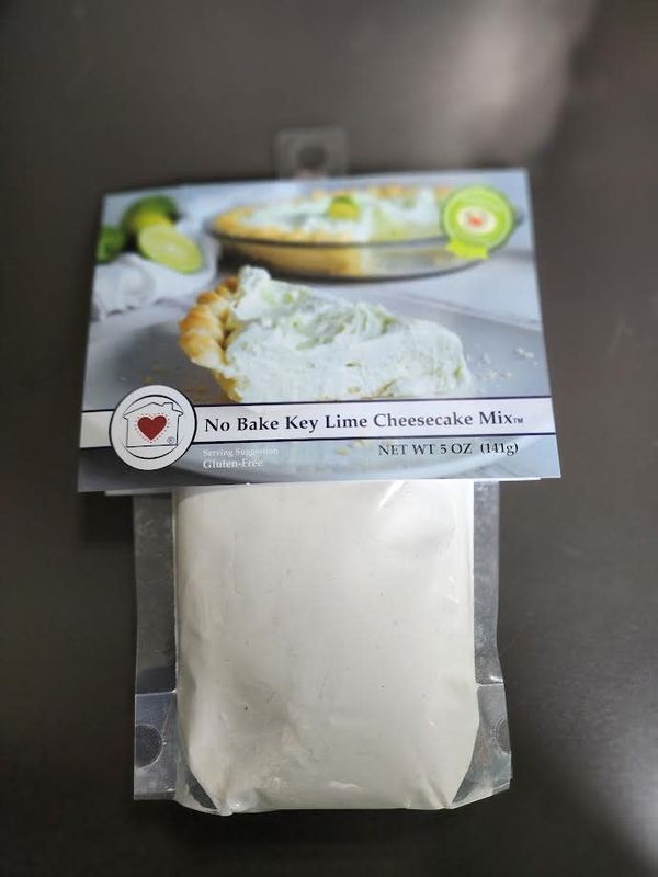 Gourmet Mixes NO BAKE KEY LIME CHEESECAKE MIX