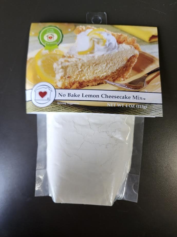No Bake Lemon Cheesecake mix