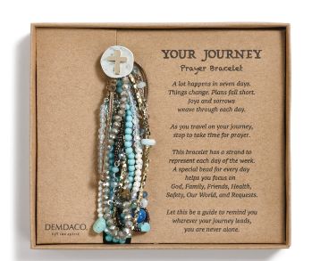 Turquoise Your Journey Prayer Bracelet