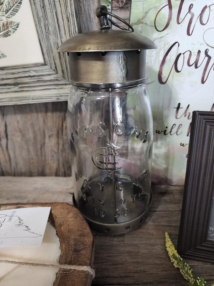 Quart Mason Jar Lantern
