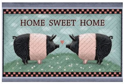 Farm Life Embossed Floor Mat, 30" X 18"