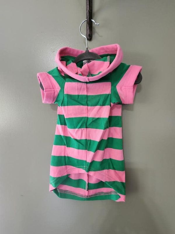 Dog Shirt Pink/green