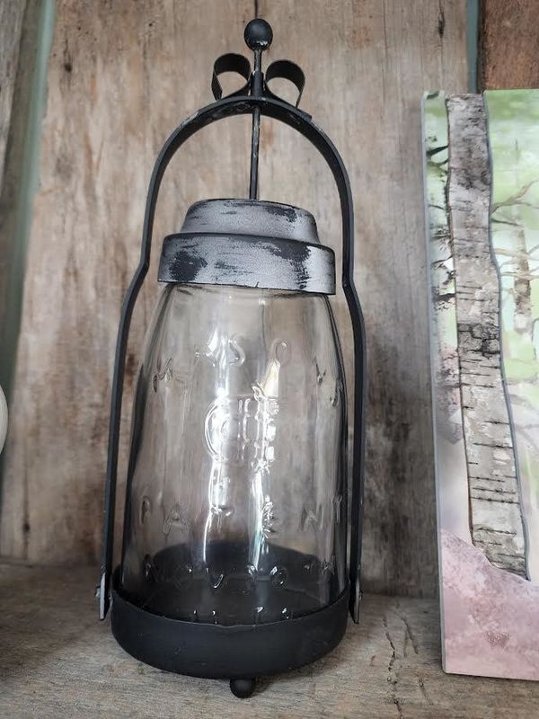 Quart Mason Jar Butler Lantern