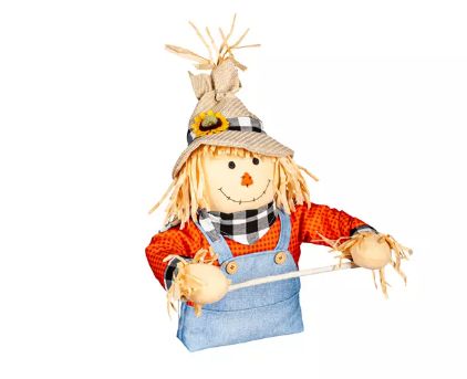Scarecrow Fence Friend