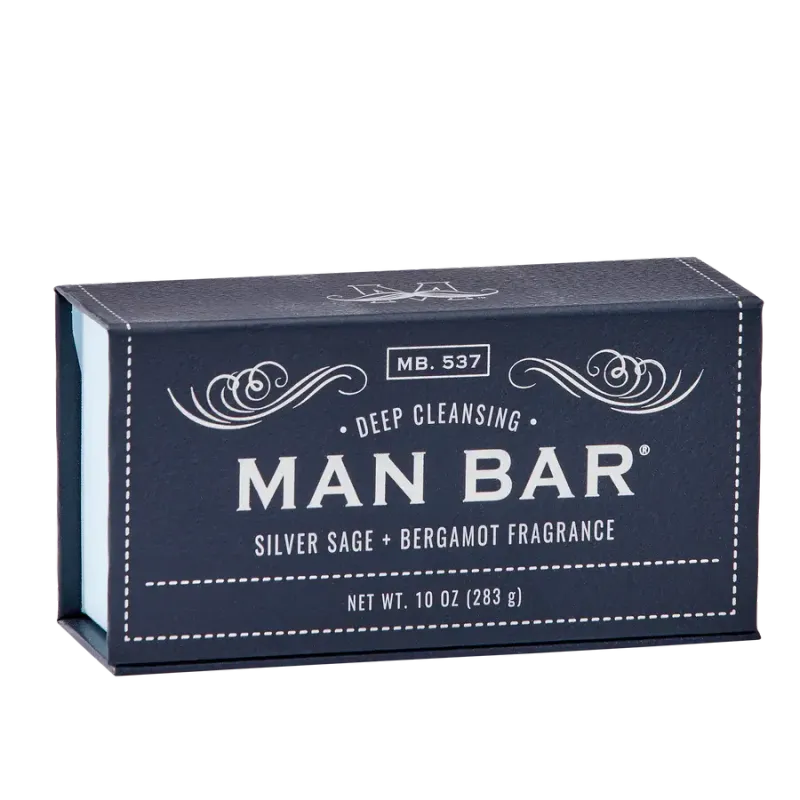 MAN BAR® - Deep Cleansing Silver Sage &amp; Bergamot