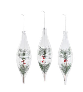 Frosted Glass Ornament