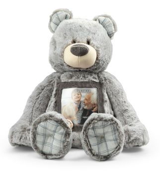 Here to Hug Bear Gray