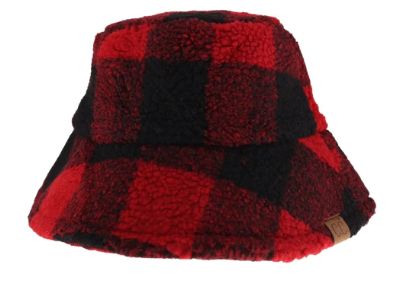 Buffalo Check Sherpa C.C Bucket Hat