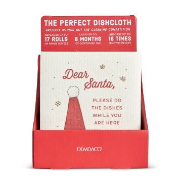 Holiday Biodegradable Dish Cloths