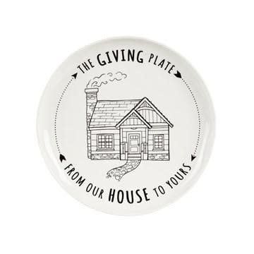 Ceramic 10&quot; Giving Plate