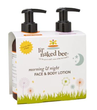 Naked Bee Morning &amp; Night Lotion Gift Set