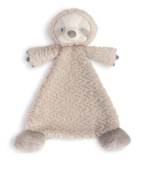 Sebastian Sloth Rattle Blankie Cozie