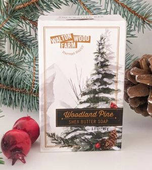Walton Wood Farm Woodland Pine Soap Bar