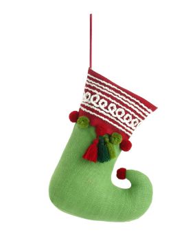 Elf Giving Boot
