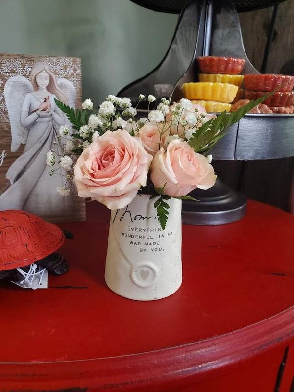 Add Fresh Flowers to Cup (Cup Sold Separately)