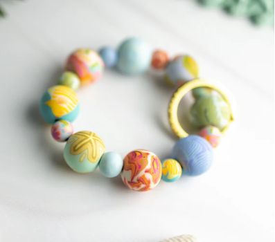 Jilzarah Wrist Keychain Beach Day