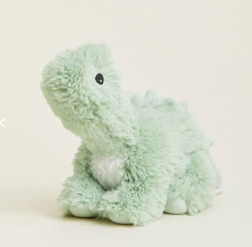 Warmies Green Long Neck Dinosaur
