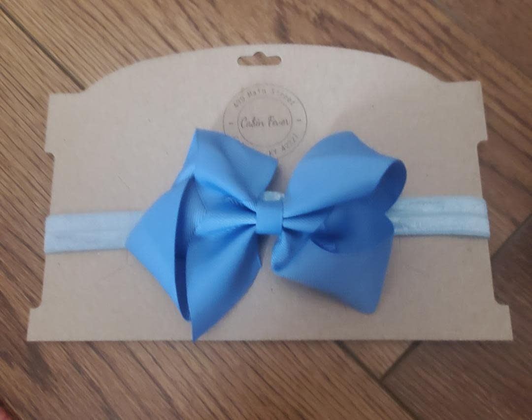 Headband with Light Blue
