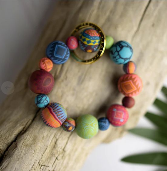 Jilzarah Wrist Keychain Sedona Sky
