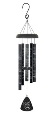 30&quot; Black Carson Sonnet Chimes Never Far Apart