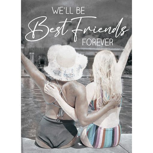 &quot;Best Friends&quot; Humorous Greeting Card