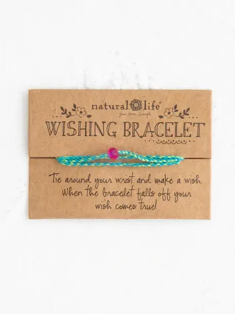 Natural Life Wishing Pearl Bracelet - Turquoise Green
