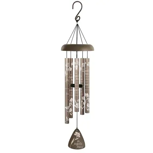 30&quot; Silhouette Angels Arms Chime