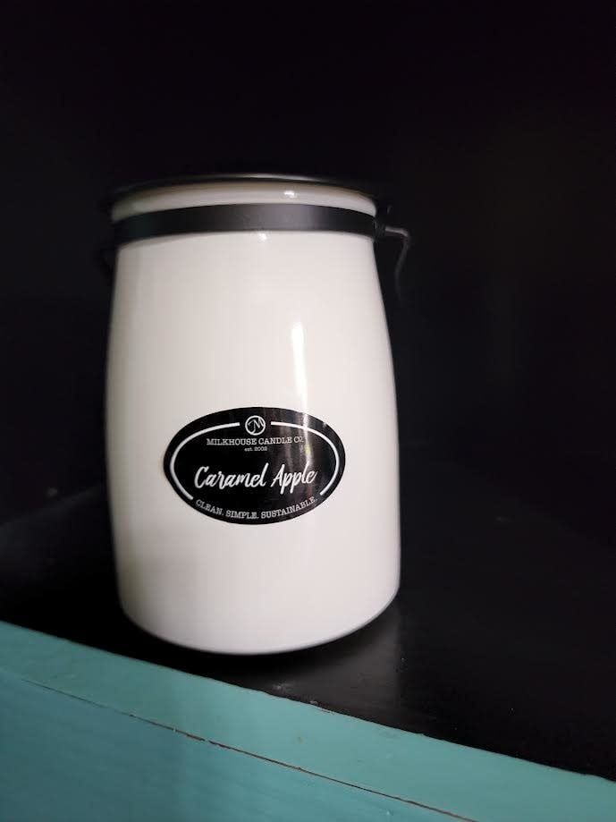 MILKHOUSE Candles 22 oz Butter Jar, Options: Caramel Apple