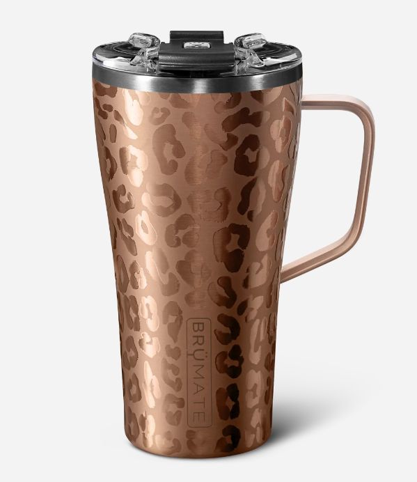 Brumate Toddy 22oz, Color: Gold Leopard