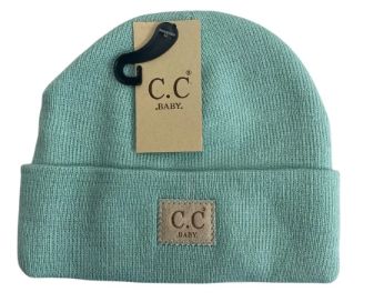 BABY Classic Oversized Logo CC Beanie, Color: Mint