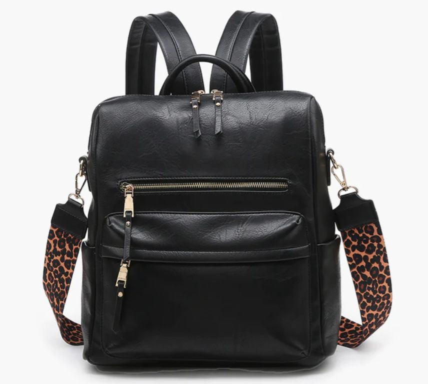 Amelia Backpack, Color: Black