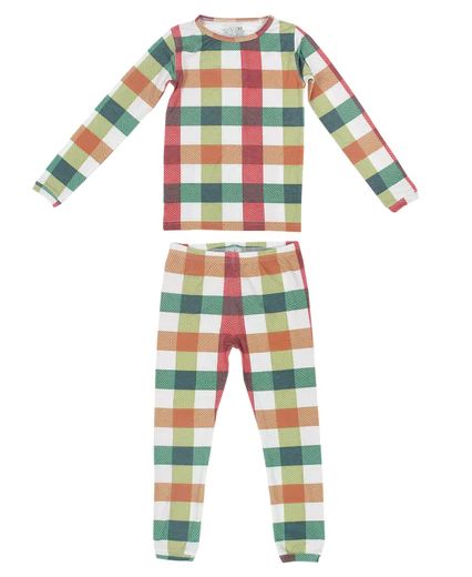 2pc Long Sleeve Pajama Set, Color: Nicholas, Size: 12 m
