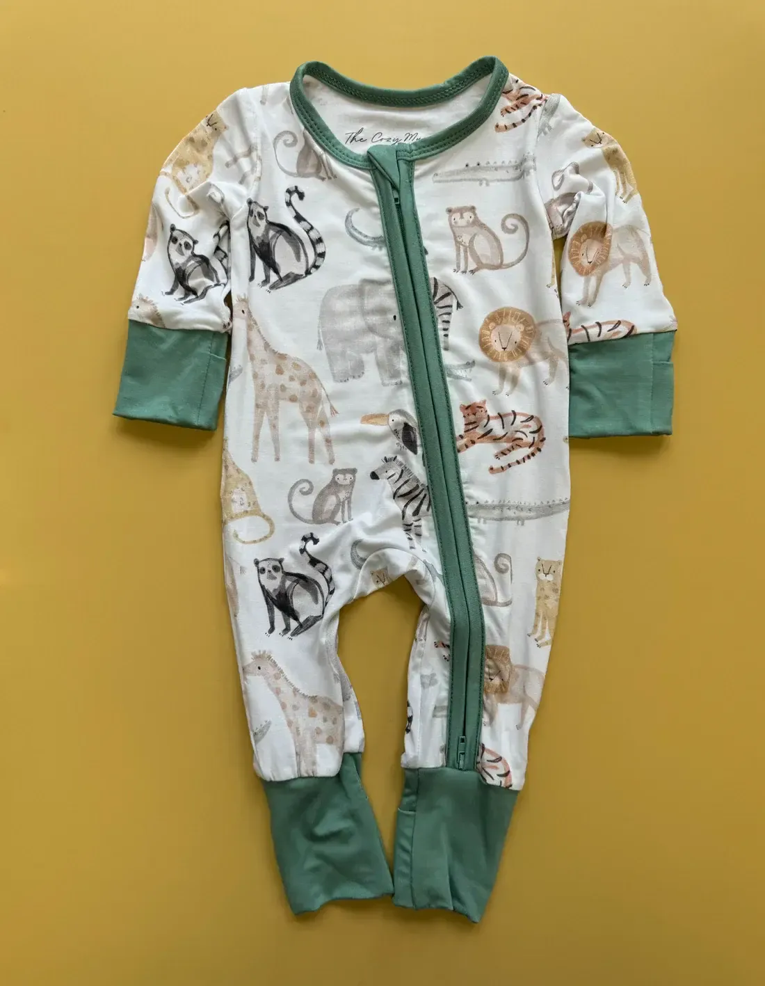 Safari Friends Zippy Romper, Size: 0-3