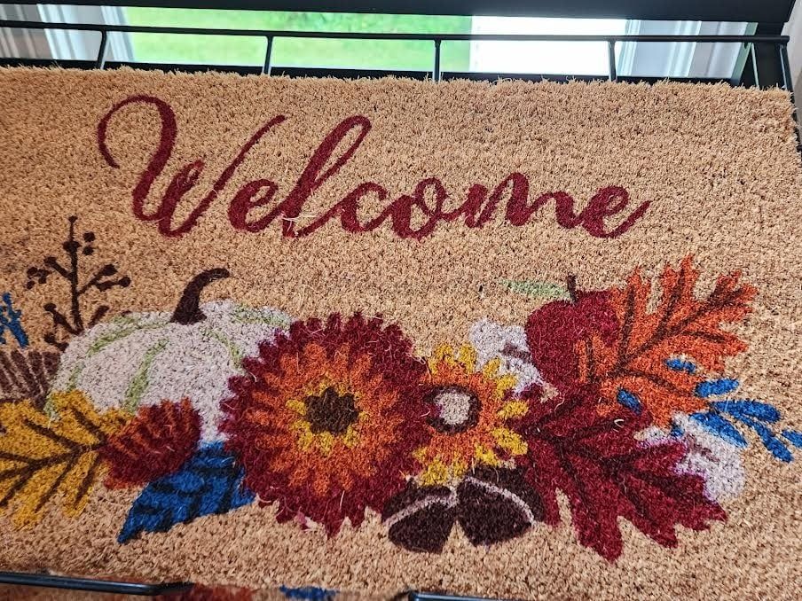 Fall Coir Mats, Options: Welcome