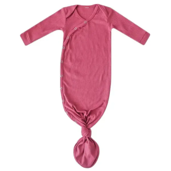 Copper Pearl Berry, Options: Rib Knit Knotted Gown