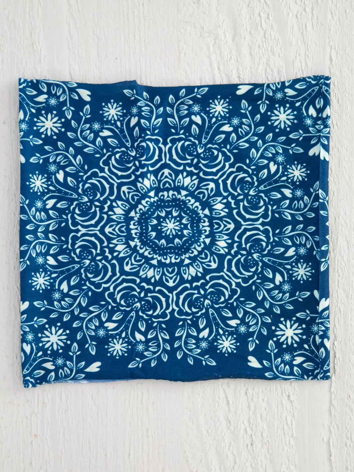 Natural Life Half Boho Bandeau® Headband - Navy Cream Mandala