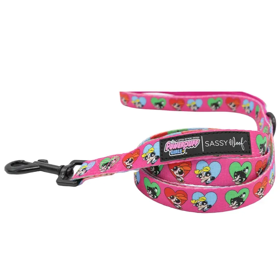 Sassy Woof DOG LEASH - THE POWERPUFF GIRLS™ (LOVE)