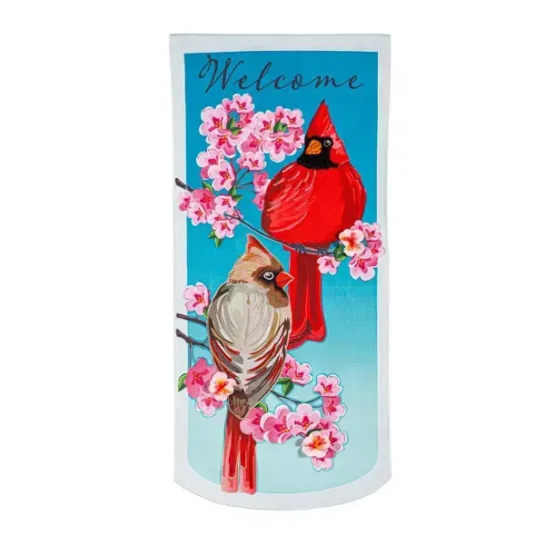 Cardinal Pair Everlasting Impressions Textile Decor
