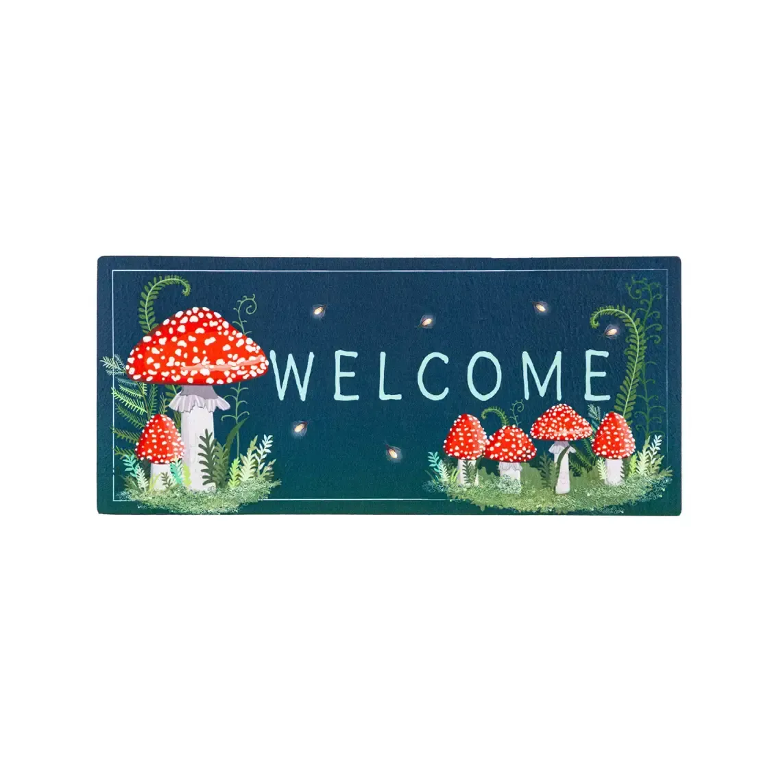 Welcome Friends Mushroom Sassafras Switch Mat