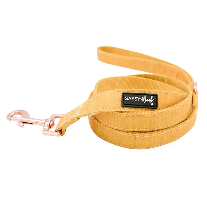 Sassy Woof DOG LEASH - SUNFLOWER FIELDS