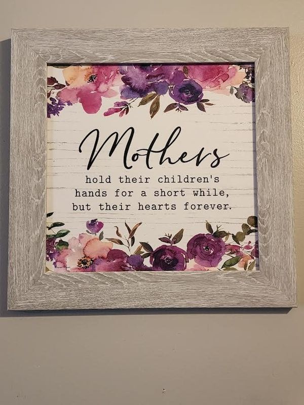 Mothers, 12x12 framed Art