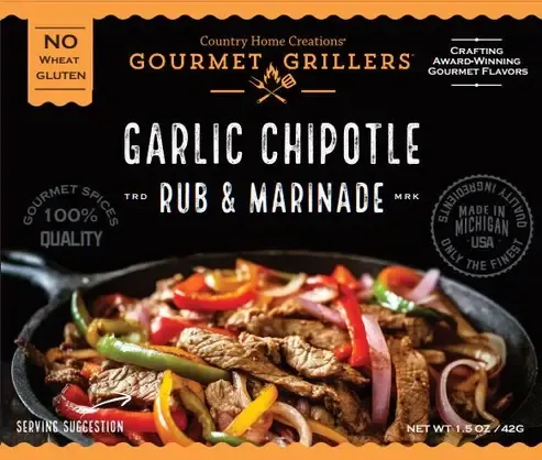 Gourmet Grillers Garlic Chipotle Rub &amp; Marinade