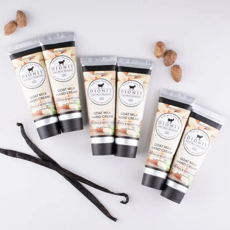 Dionis Hand Cream 1 oz Nutty Vanilla