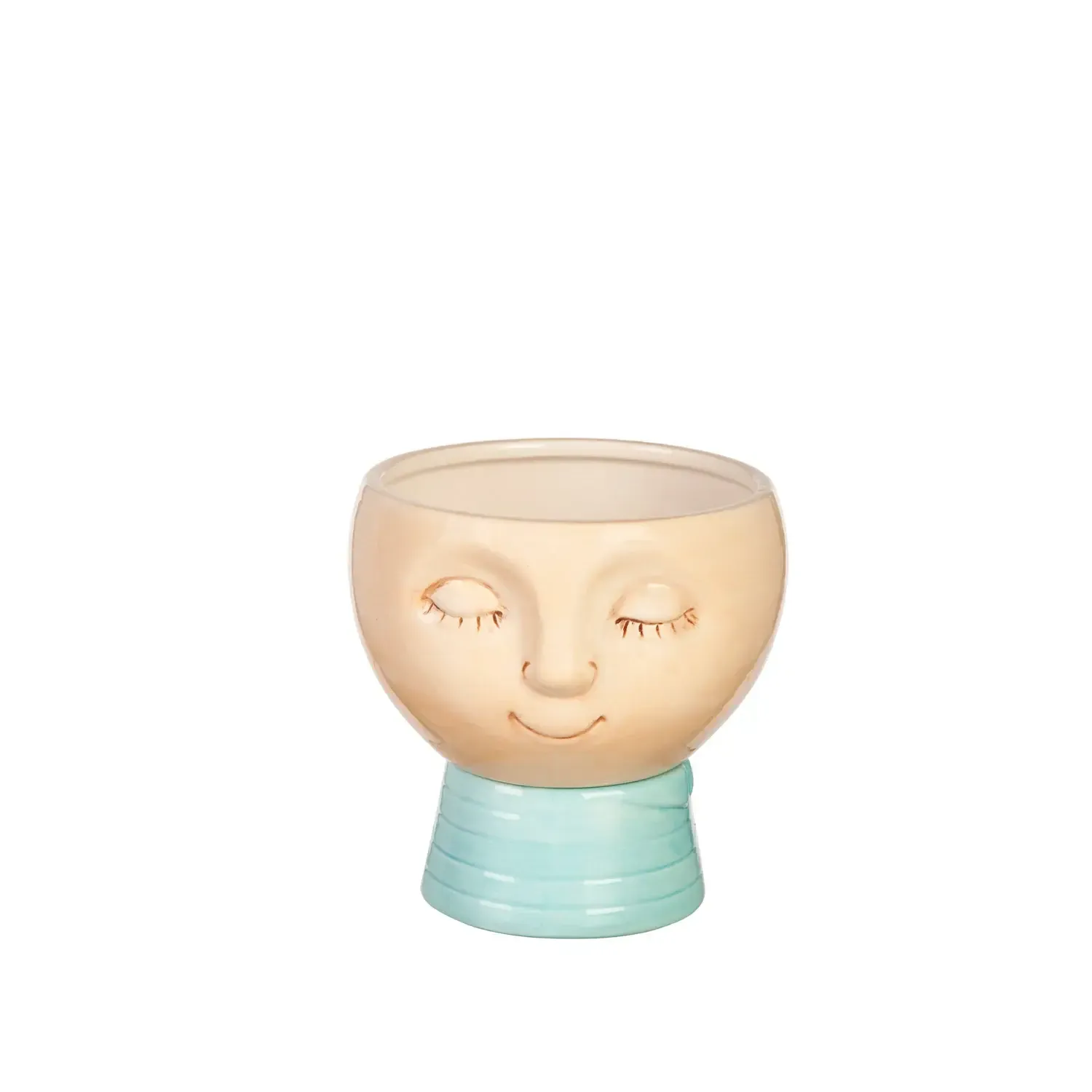 Calming Head Planter With Tray
