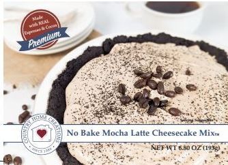 No Bake Mocha Latte Cheesecake Mix