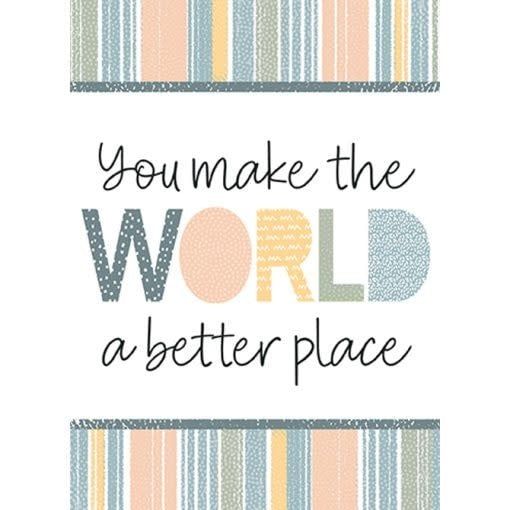 &quot;Make The World&quot; Trendy Greeting Card