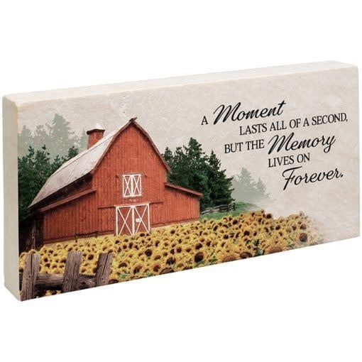 &quot;Memory Lives On&quot; Marble Paver