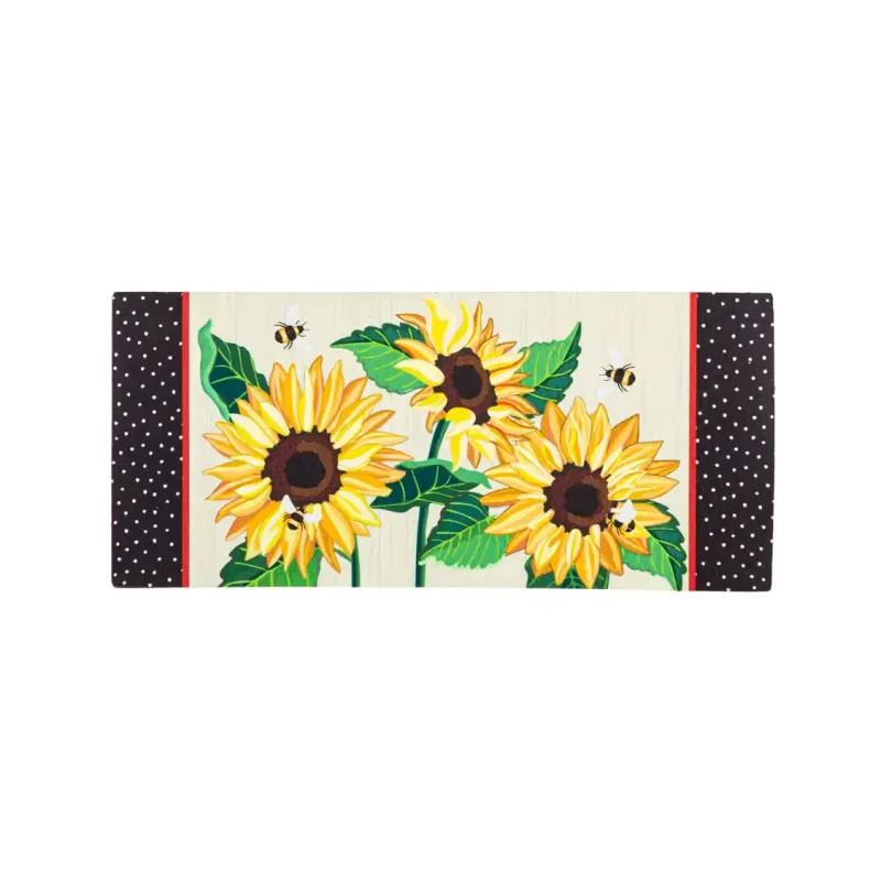 Sunflowers And Daisies Sassafras Switch Mat