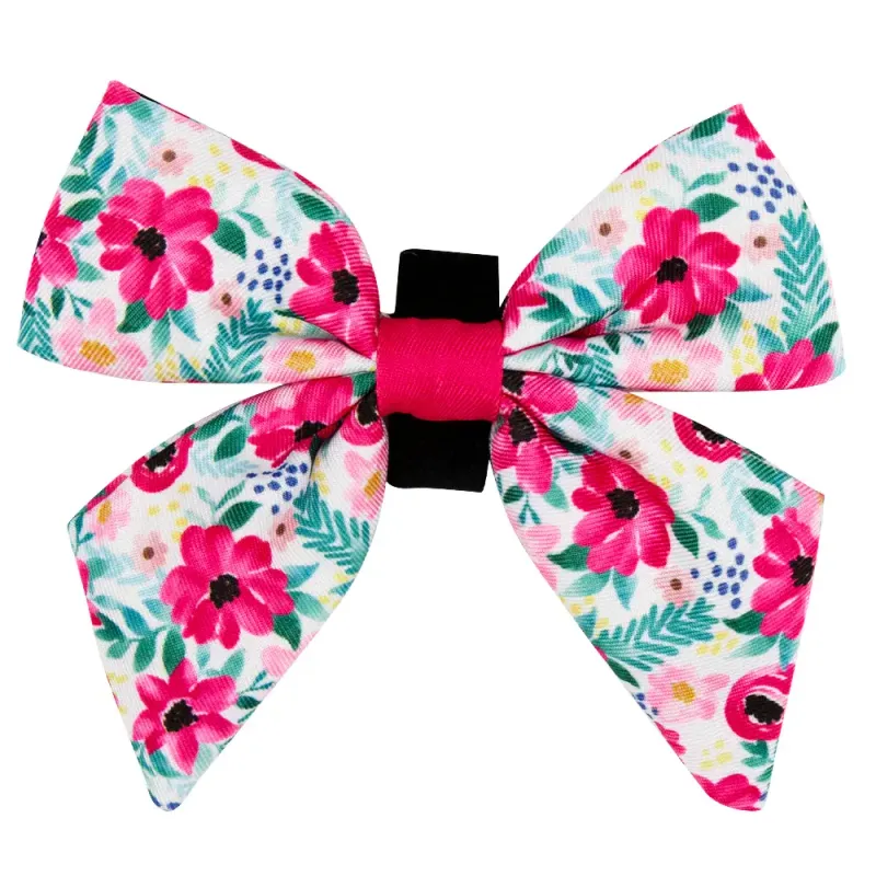 Sassy Woof DOG SAILOR BOW - FLORAL FRENZY