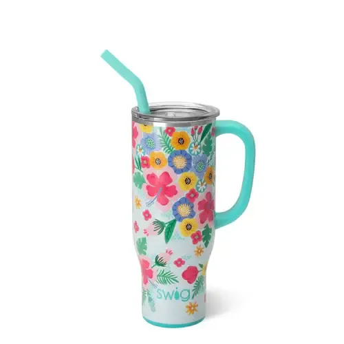 Island Bloom 30 oz Tumbler Swig